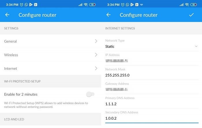 Cloudflare 1.1.1.1 para familias