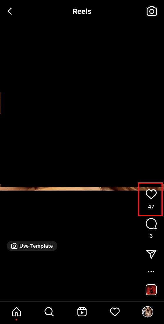 Verifica el número de Me gusta.  Cómo ver los carretes que te gustan en Instagram