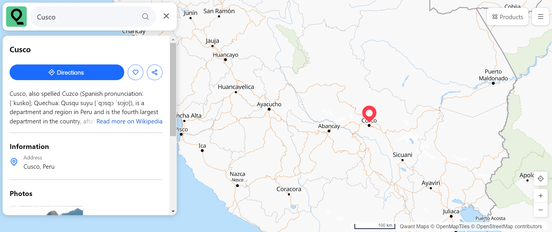 QQuiero mapas