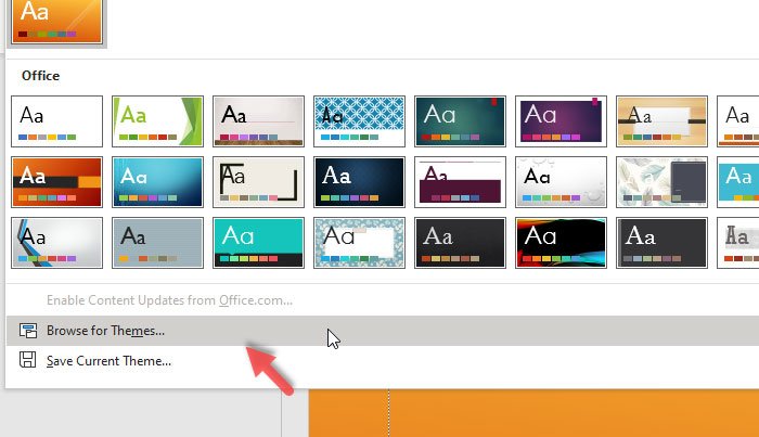 Cómo crear un diseño o tema predefinido en PowerPoint - Recurso Wordpress