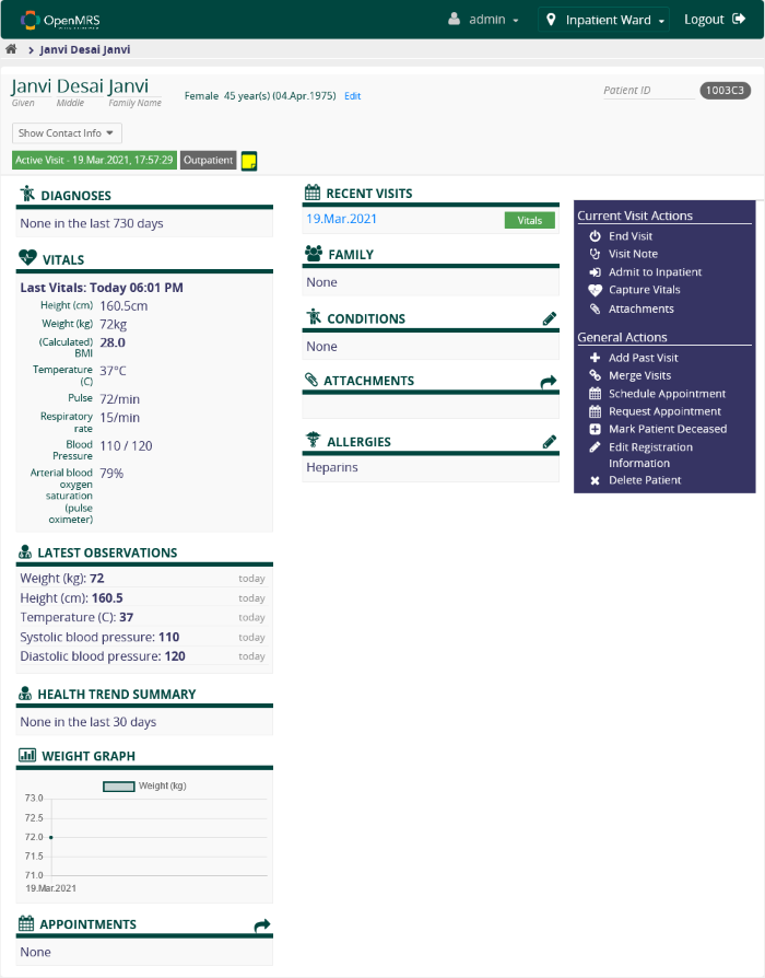 El mejor software gratuito de gestión hospitalaria OpenMRS
