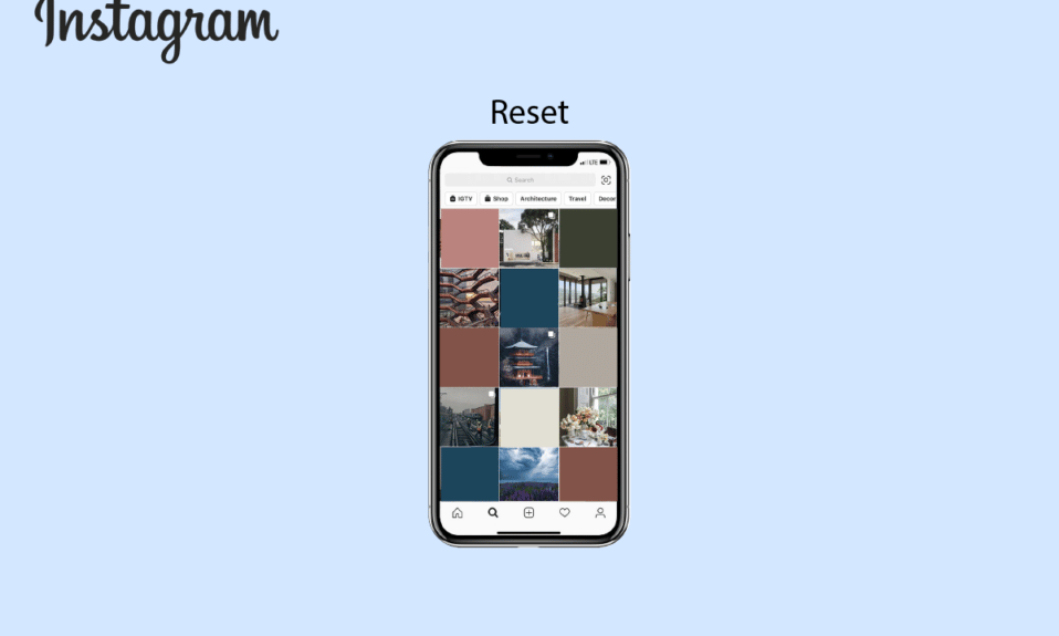 Cómo restablecer la página de exploración de Instagram
