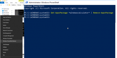 Elimine las aplicaciones integradas de Windows 10 con el script de PowerShell