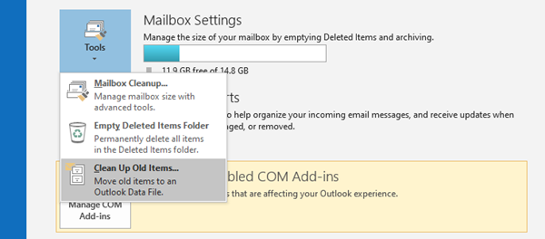 Correo electrónico masivo en Outlook