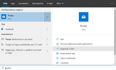 aplicación de correo