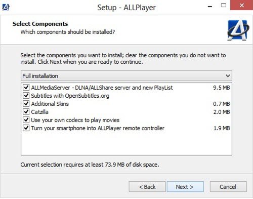 instalar todos los jugadores