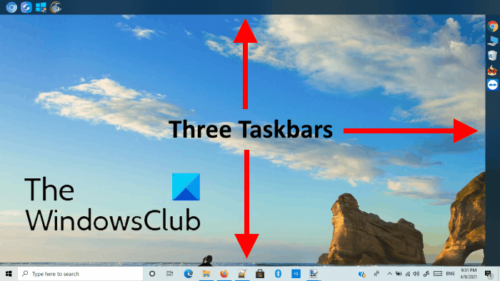 Agregue varias barras de tareas de Windows 10