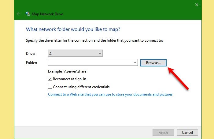 ¿Cómo mapeo WebDAV como una unidad de red en Windows 10?