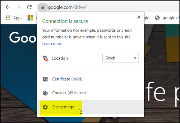 Borrar caché en Google Drive y Google Docs