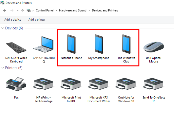 cambiar el nombre del dispositivo bluetooth en Windows 10