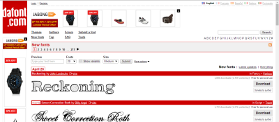 Descargar fuentes gratis