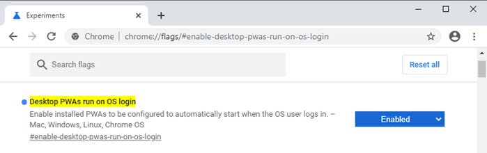 ¿Cómo ejecutar Edge o Chrome PWA al iniciar Windows 10?