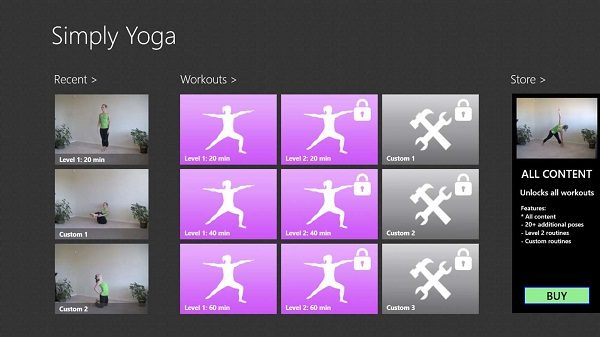 Aplicaciones de fitness para Windows 10