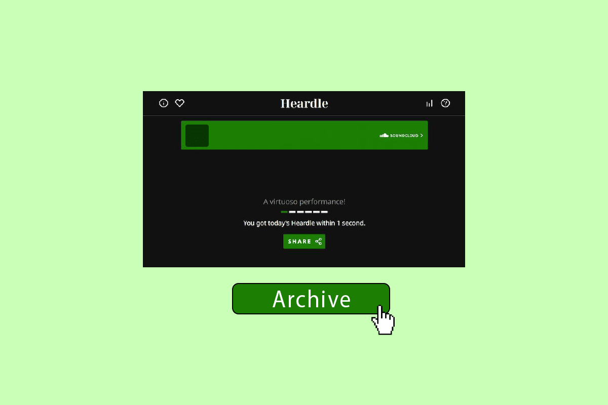 Cómo ver el archivo de Heardle