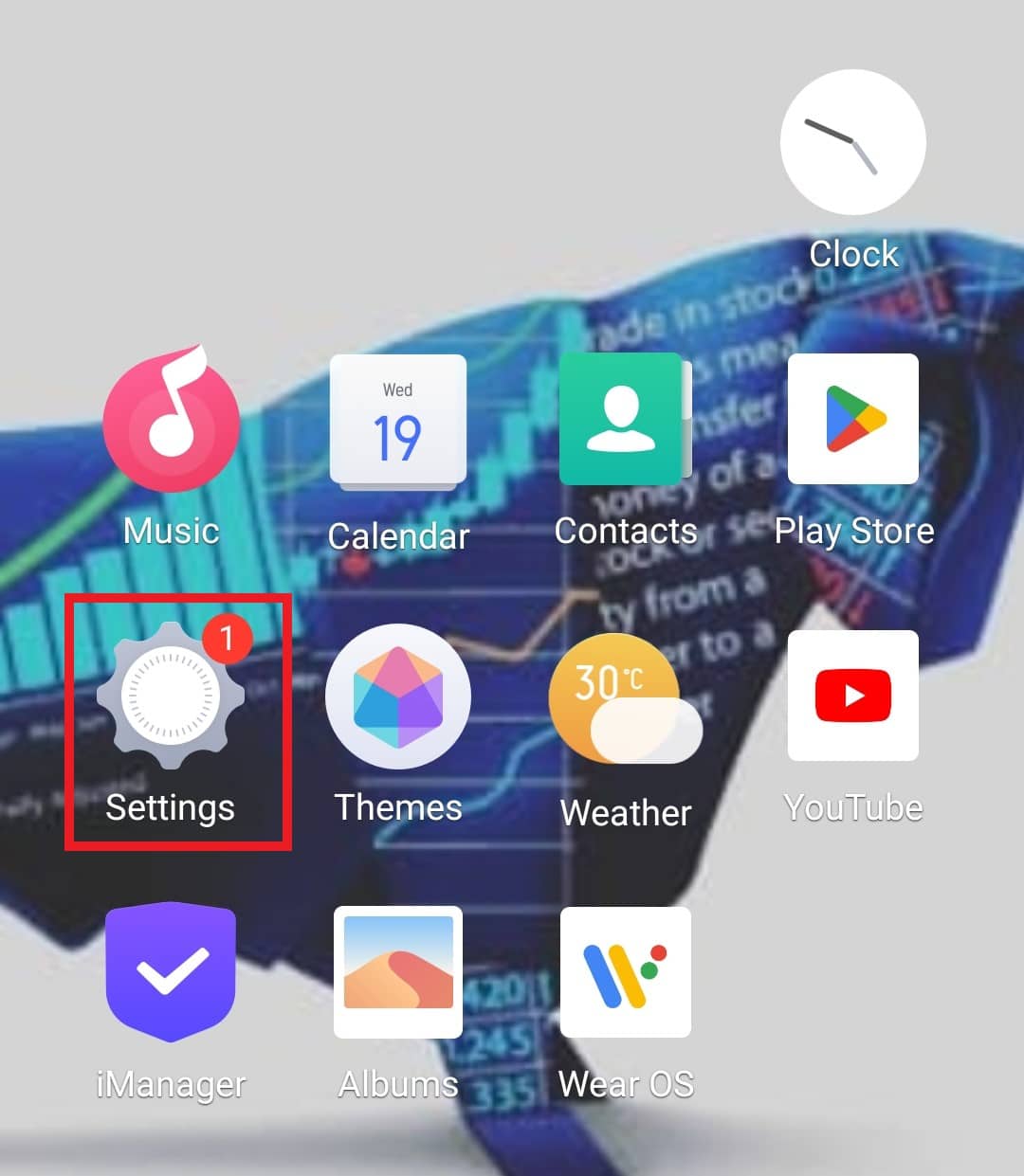 Configuración abierta