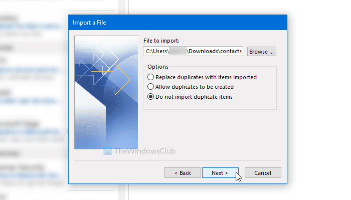 Cómo importar contactos de Gmail a Outlook