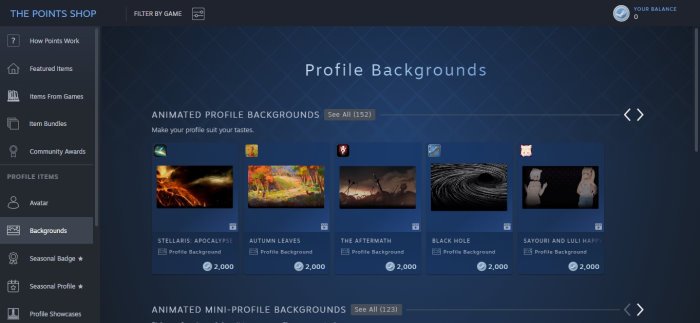 ¿Cómo cambio el fondo de mi perfil en Steam?