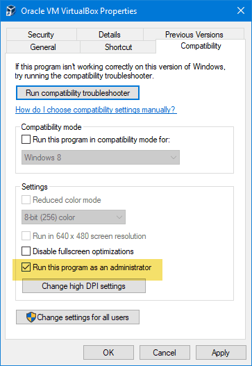 VirtualBox no pudo abrir una sesión para la máquina virtual