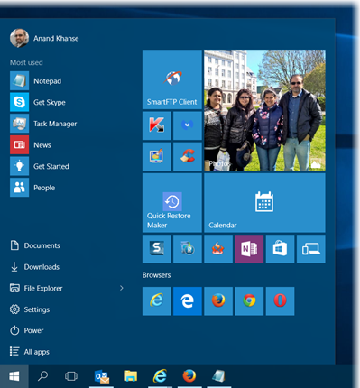 El menú Inicio no se abre en Windows 10
