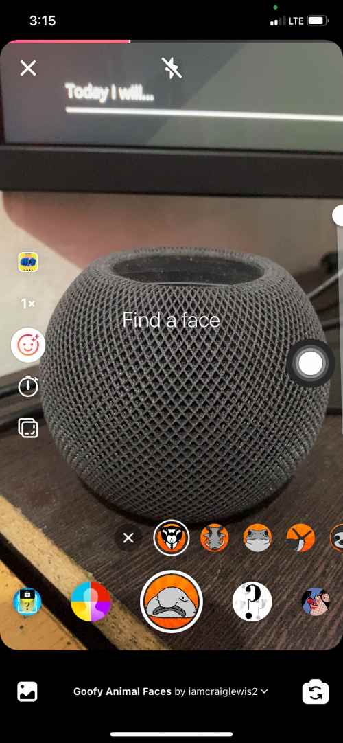 Carrete de pesca con efecto Instagram