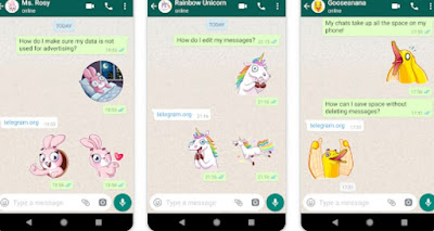 Paquetes de pegatinas para WA
