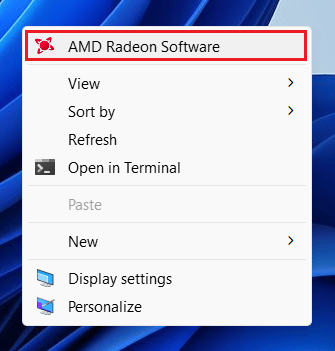haga clic en Mostrar más opciones - AMD Radeon Software