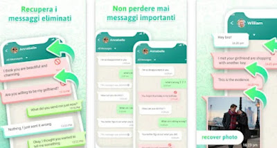 Mensajes eliminados WA DualApp