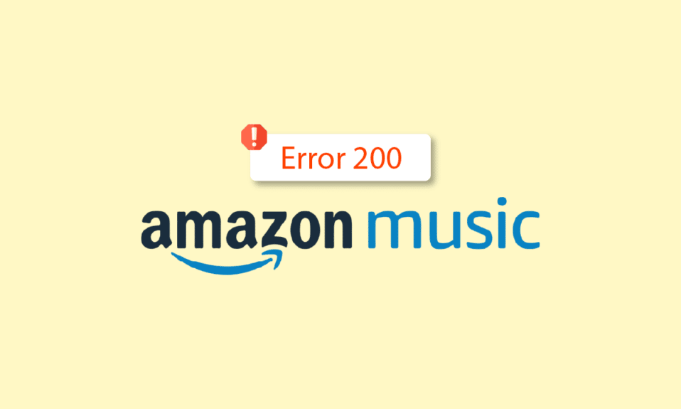 Arreglar Amazon Music sin descargar el error 200