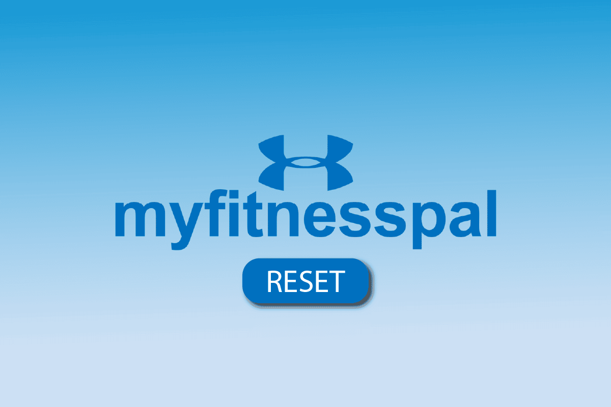 ¿Cómo se puede restablecer MyFitnessPal?