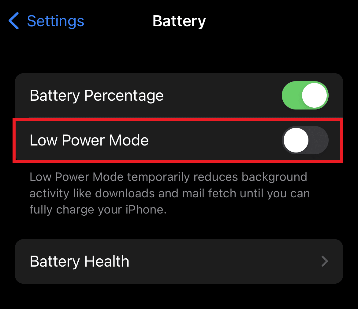 Desactiva el modo de bajo consumo. ¿Por qué mi Siri suena raro?