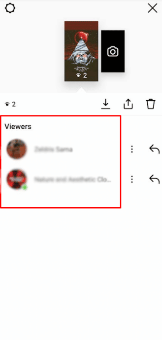 Desliza hacia arriba en tu historia para obtener una lista de espectadores |  mirar el instagram de alguien sin que lo sepa
