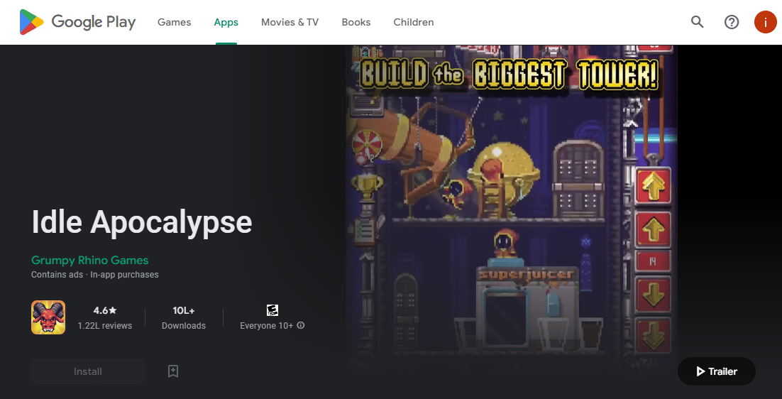 Apocalipsis inactivo