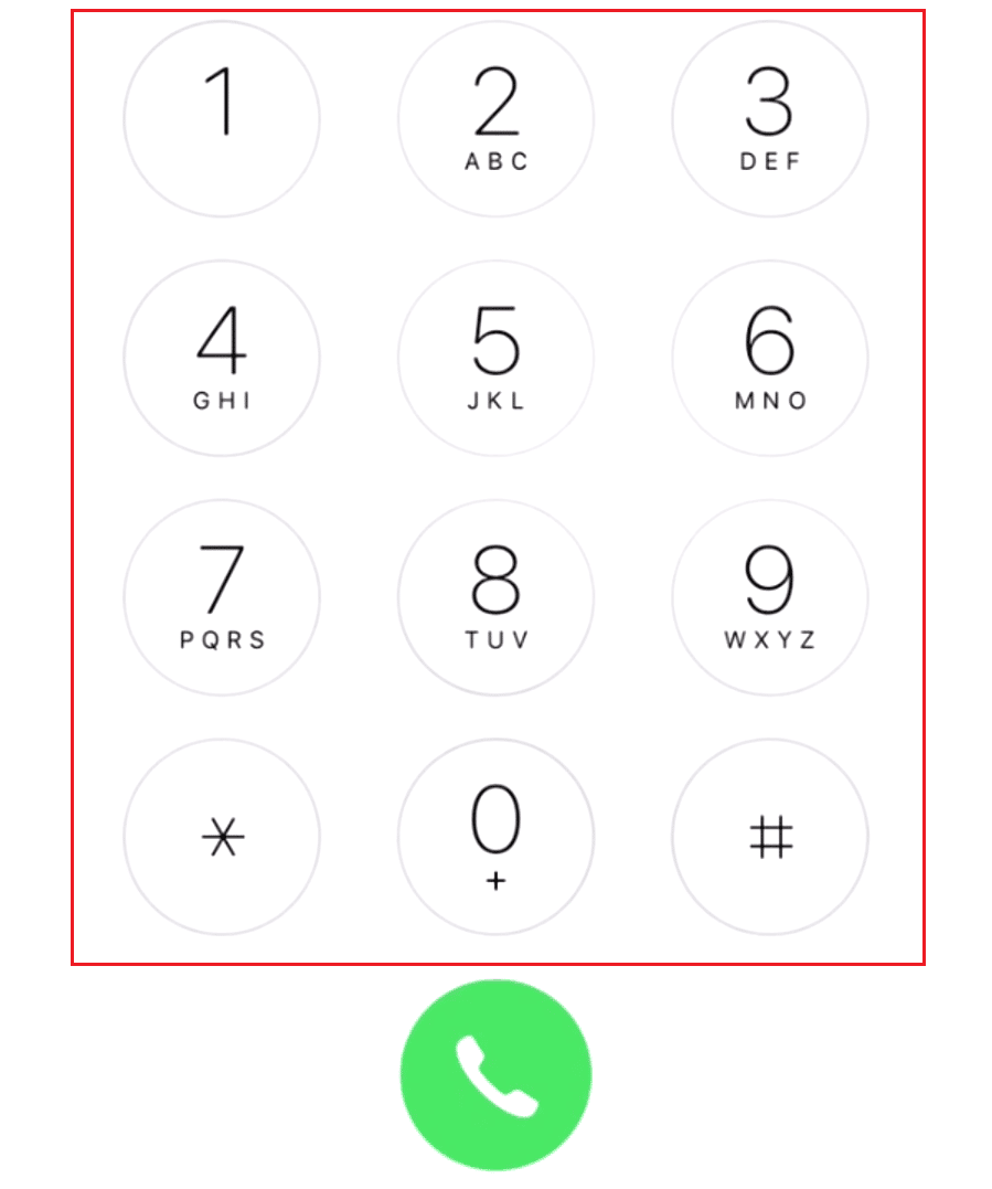 Marque y realice la primera llamada al número de teléfono deseado y permita que la llamada se conecte