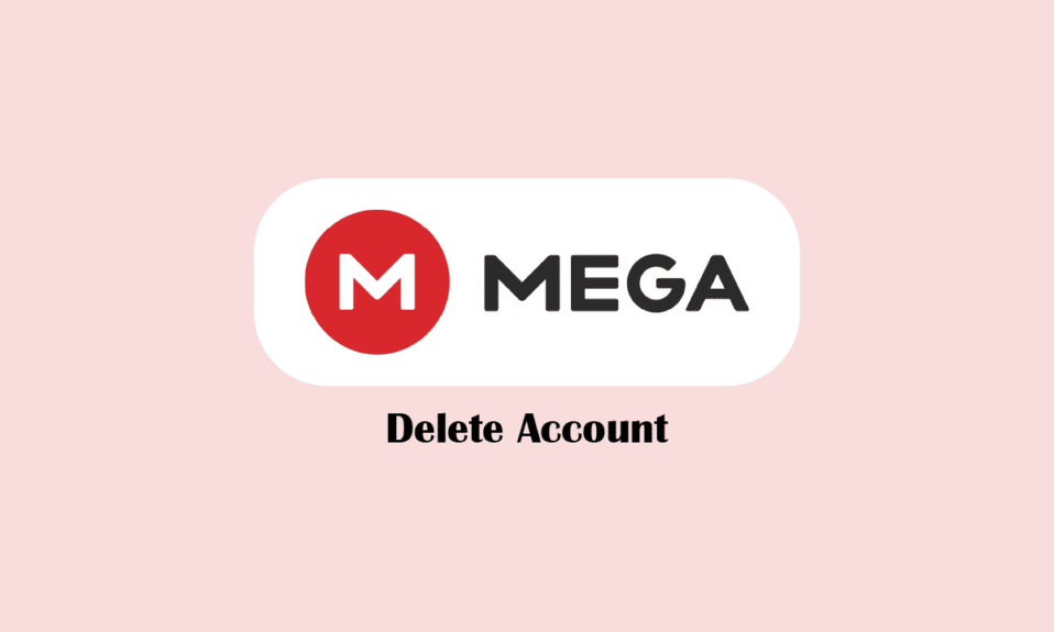 Cómo eliminar una cuenta MEGA