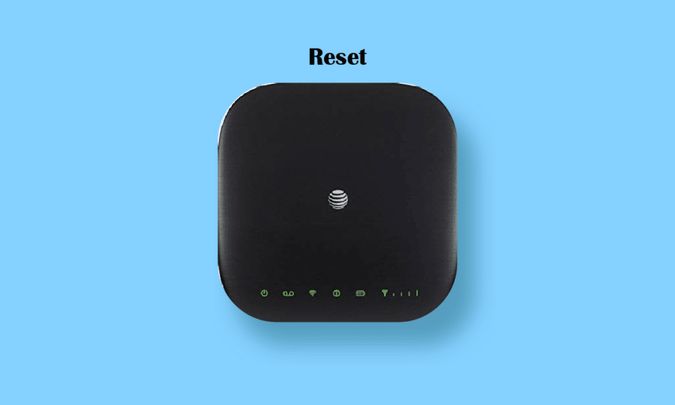 Cómo restablecer el enrutador ATT