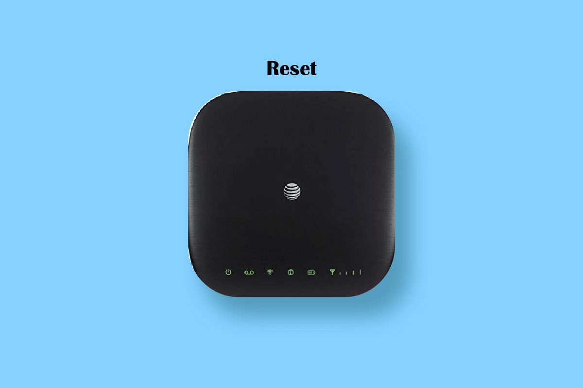 Cómo restablecer el enrutador ATT