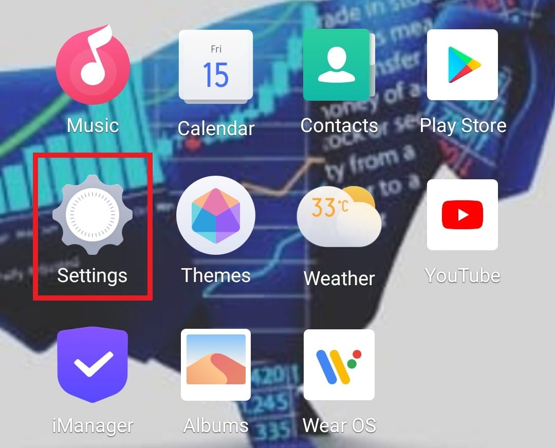 Configuración abierta. Formas de arreglar Tiktok sin error de conexión a Internet