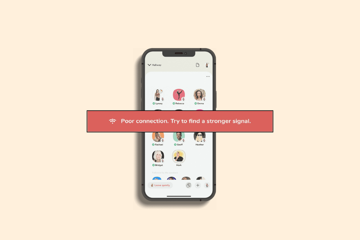 8 formas de corregir un error de conexión deficiente en Clubhouse