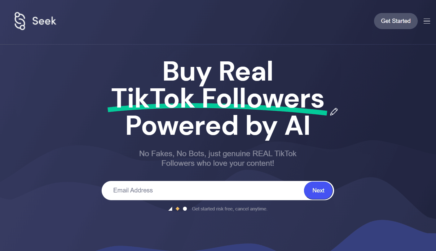 Buscar sitio web socialmente |  aumentar los me gusta de TikTok