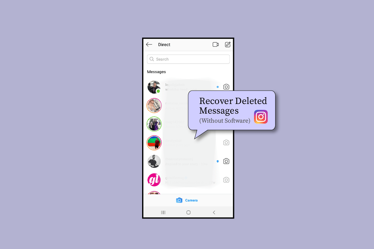 Cómo recuperar mensajes directos de Instagram eliminados sin software