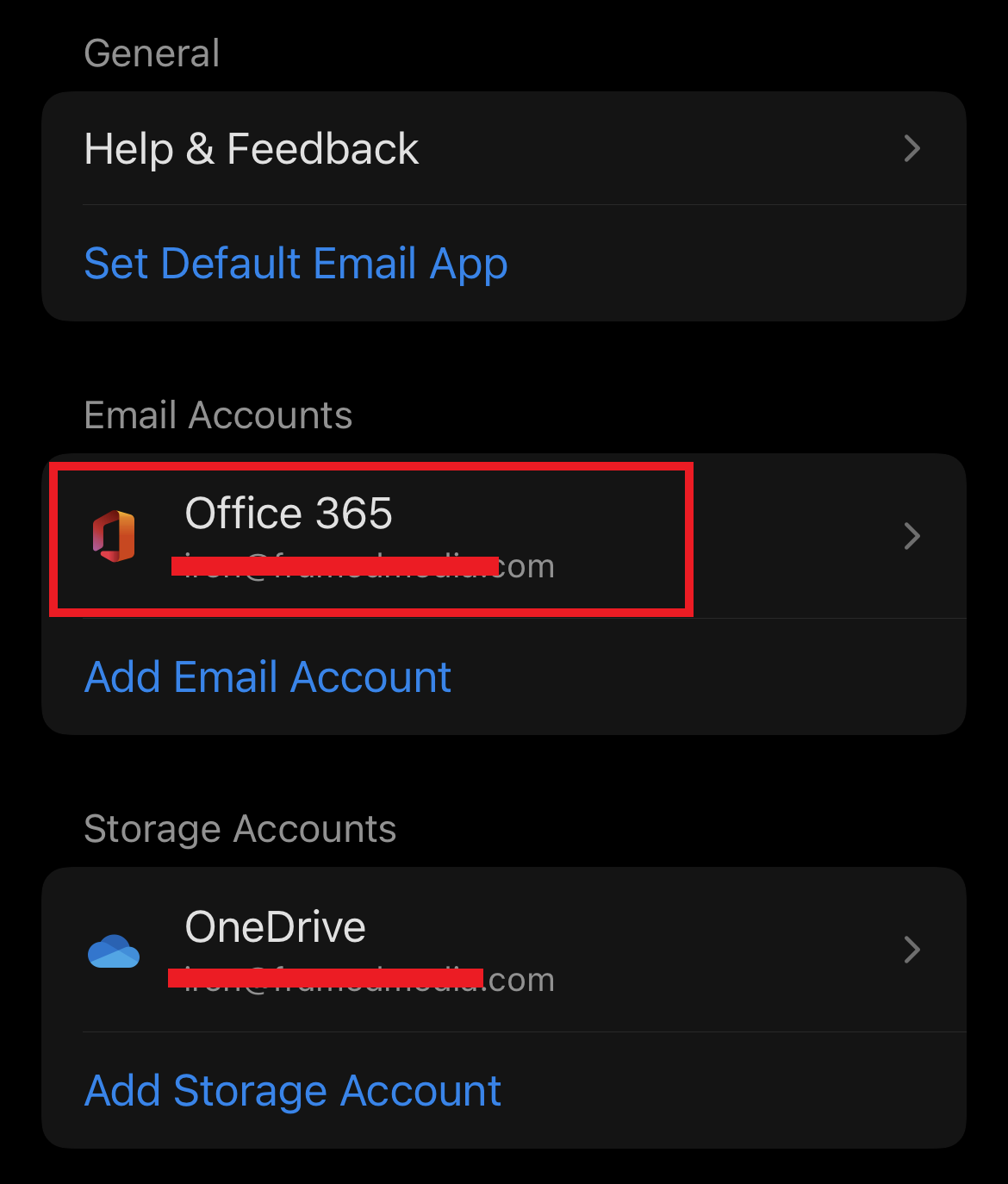 Toque la cuenta que desea eliminar |  ¿Cómo cierro sesión en Outlook Mobile?