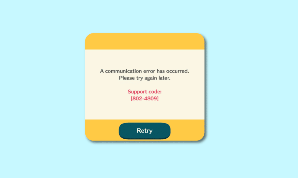 Corrección del código de error de comunicación de Animal Crossing Pocket Camp