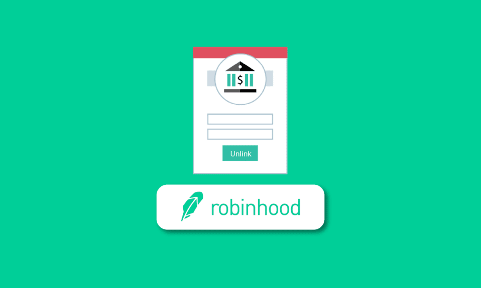Cómo desvincular su cuenta bancaria de Robinhood