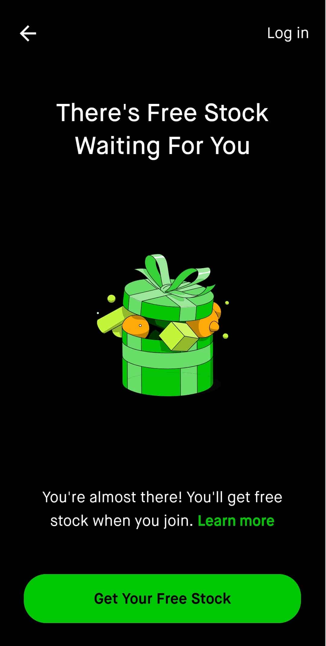 aplicación robinhood