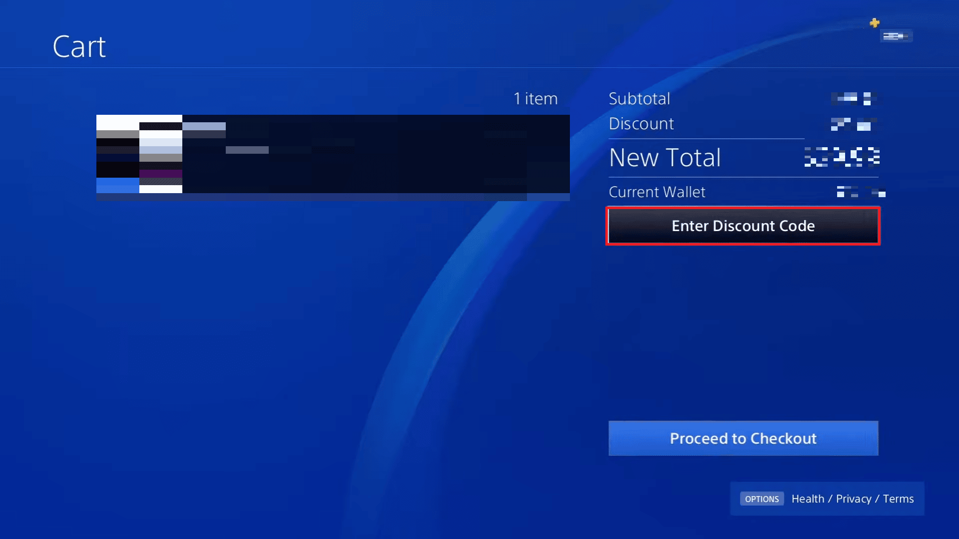 Ingrese el código de descuento en el pago del carrito de PlayStation.  Cómo acceder a la prueba de 14 días de PlayStation Plus
