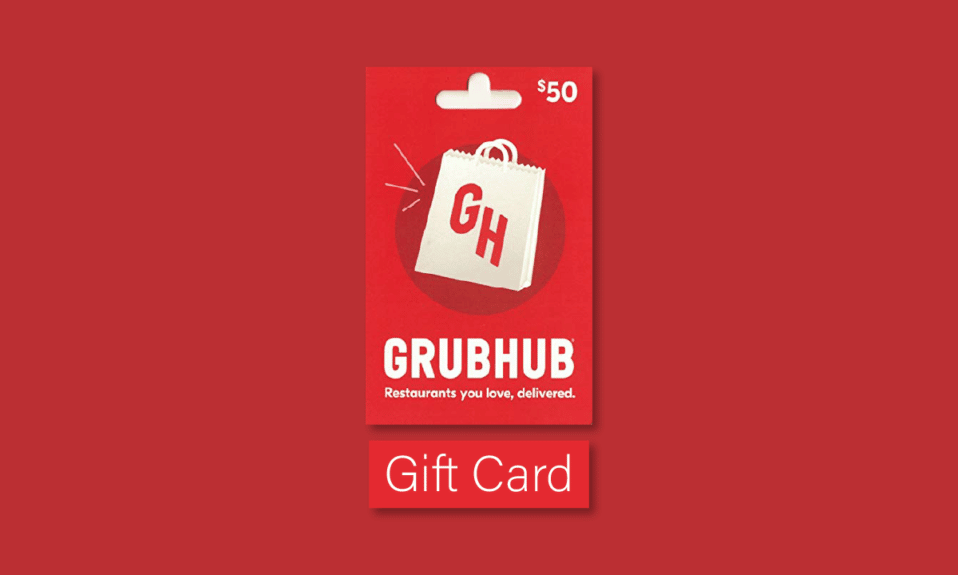 Cómo usar la tarjeta de regalo en Grubhub