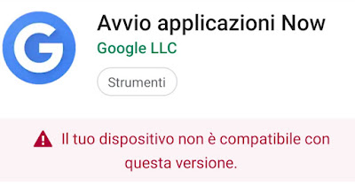 Error de compatibilidad con Android
