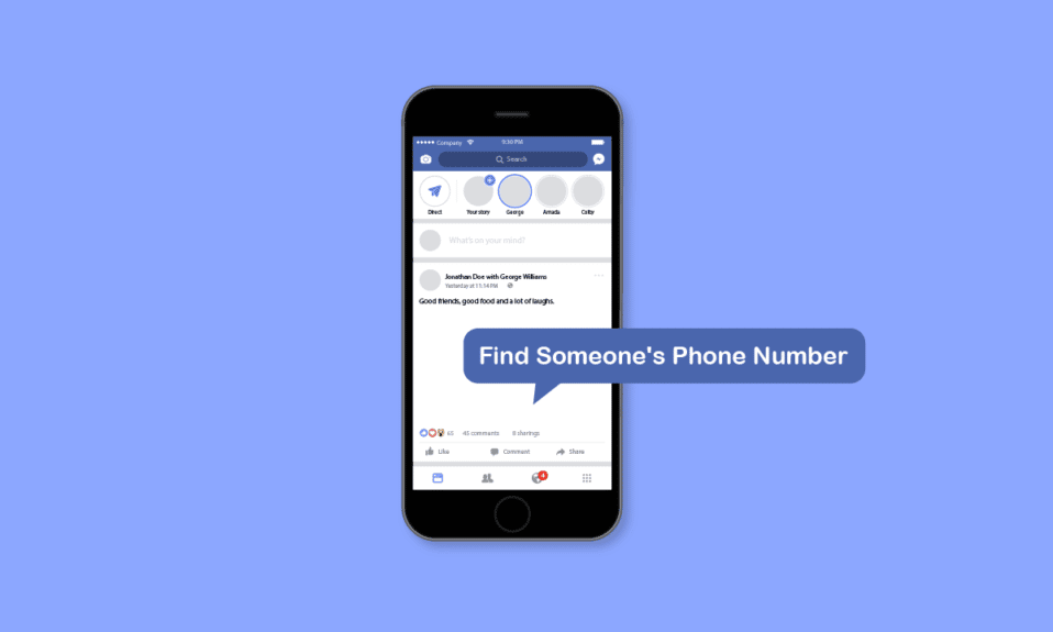Cómo encontrar el número de teléfono de alguien de Facebook