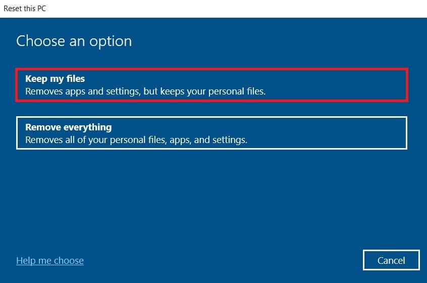 reiniciar esta pc guardar mis archivos