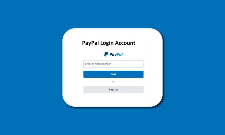 Cómo verificar la actividad de inicio de sesión de PayPal